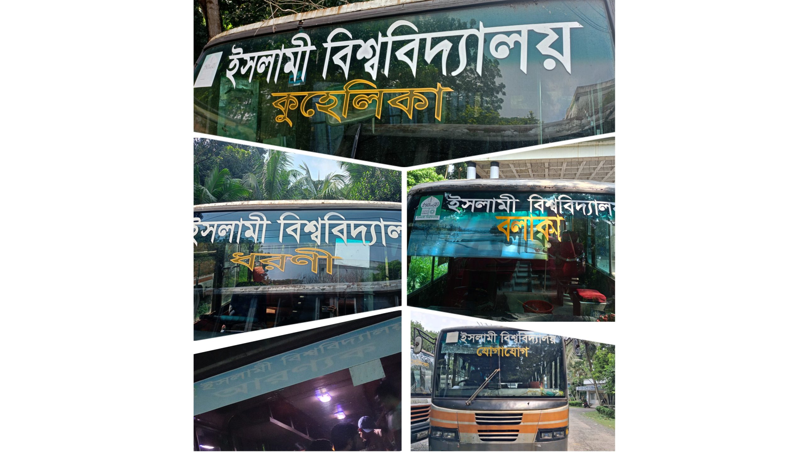 বাংলা সাহিত্যের কিছু ‘কালজয়ী’ শিল্পকর্মের সাক্ষী ইবির বাস বহর
