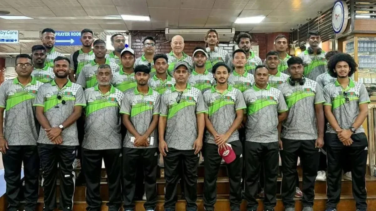 এশিয়ান চ্যাম্পিয়ন্স ট্রফি খেলতে ভারত গেল বাংলাদেশ হকি দল