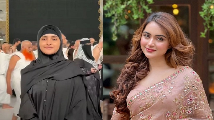 ওমরাহ পালন করলেন অভিনেত্রী কেয়া পায়েল